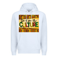 White do it for the culture juneteenth tumbler Premium Hoodie - BarkalooDesign