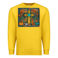 Lemon fall cross tumbler Premium Sweatshirt - RanaPortraitStore