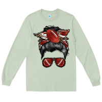 Matcha football mom Long Sleeve Tee - RacoonDesign
