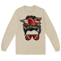 Mushroom football mom Long Sleeve Tee - RacoonDesign