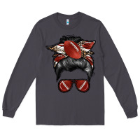 Smoke football mom Long Sleeve Tee - RacoonDesign