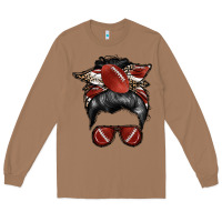 Toasted Coconut football mom Long Sleeve Tee - RacoonDesign