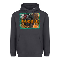 Smoke thanksgiving turkey gobble with background Heavyweight Hoodie - RanaPortraitStore