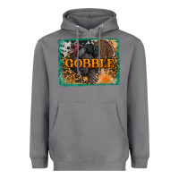 Storm thanksgiving turkey gobble with background Heavyweight Hoodie - RanaPortraitStore