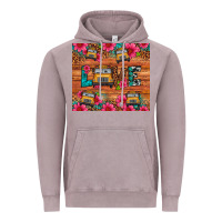 Vintage Zinc love school bus leopard Vintage Hoodie - Artiststas