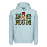 Blue Mist Christmas dog mom beagle Premium Hoodie - RanaPortraitStore