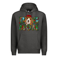 Christmas Dog Mom Beagle Premium Hoodie | Teevron