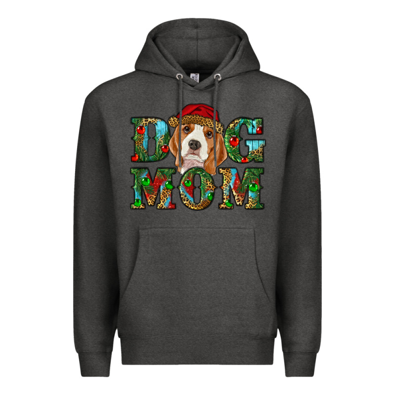 Christmas Dog Mom Beagle Premium Hoodie by RanaPortraitStore | Teevron