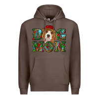 Coffee Christmas dog mom beagle Premium Hoodie - RanaPortraitStore