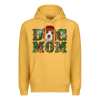 Mustard Christmas dog mom beagle Premium Hoodie - RanaPortraitStore