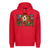 Red Christmas dog mom beagle Premium Hoodie - RanaPortraitStore