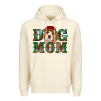 Sandshell Christmas dog mom beagle Premium Hoodie - RanaPortraitStore