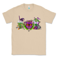 Mushroom Halloween Coffee Cups Classic Tee - FaDigitalArtStudio