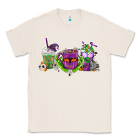 Natural Halloween Coffee Cups Classic Tee - FaDigitalArtStudio