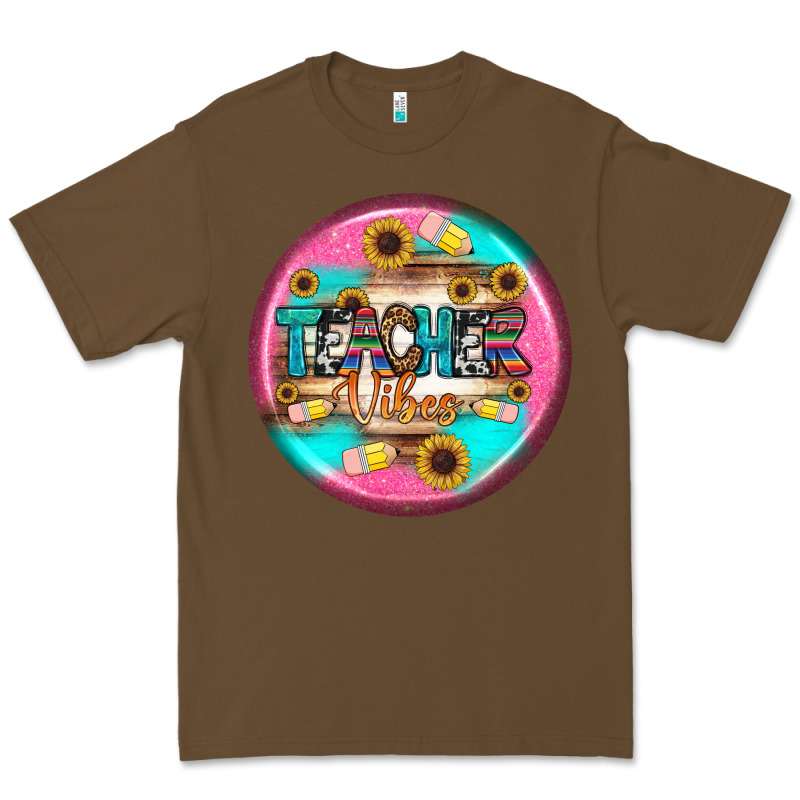 Teacher Vibe Earrings Premium Tee by BundleAndBundleShop | Teevron