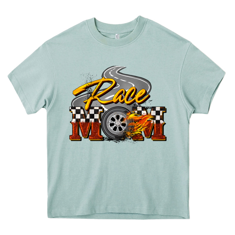 Race Mom Mother's Day Heavy Core Tee by FaDigitalArtStudio | Teevron