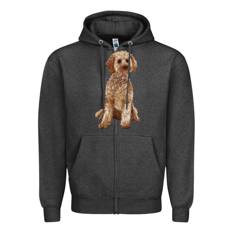 Cockapoo Zipper Hoodie by RanaPortraitStore | Teevron