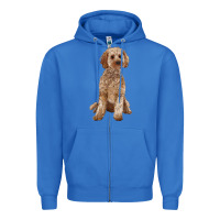 True Royal cockapoo Zipper Hoodie - RanaPortraitStore