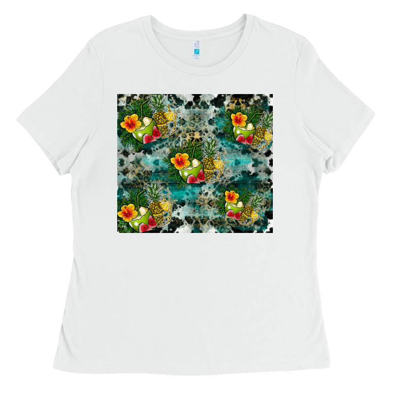 Summer Fruits Ladies Tee by CowhideDigitalArt | Teevron