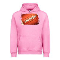 Fuchsia Pink Football Brushstroke Urban Hoodie - RanaPortraitStore