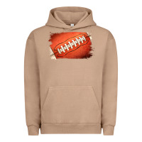 Pigment Burro Football Brushstroke Urban Hoodie - RanaPortraitStore