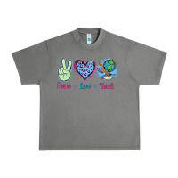 Tornado Peace Love Teach Urban Heavy Tee - Jasminsmagicworld