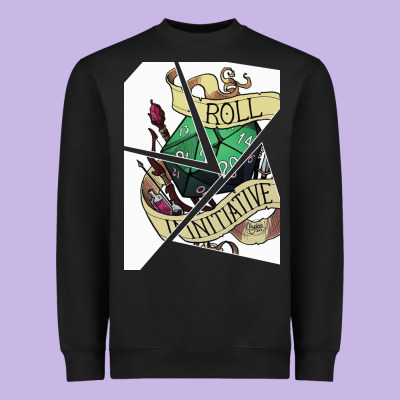 Roll Initiative Heavyweight Sweatshirt Designed By Bettercallsaul