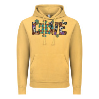 Vintage Mustard love autism awareness leopard cowhide Vintage Hoodie - Artiststas