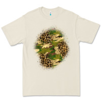 Bone camouflage and leopard patch  4 Premium Tee - BundleAndBundleShop