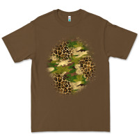 Cacao camouflage and leopard patch  4 Premium Tee - BundleAndBundleShop