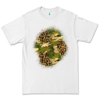 White camouflage and leopard patch  4 Premium Tee - BundleAndBundleShop
