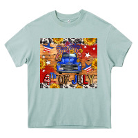 Fourth Of July Truck Heavy Core Tee | Teevron