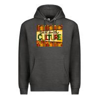 Charcoal Heather do it for the culture mousepad Premium Hoodie - BarkalooDesign