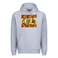 Heather Grey do it for the culture mousepad Premium Hoodie - BarkalooDesign