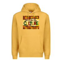 Mustard do it for the culture mousepad Premium Hoodie - BarkalooDesign