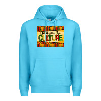 Ocean Blue do it for the culture mousepad Premium Hoodie - BarkalooDesign
