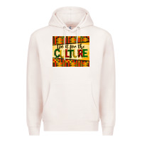 Pale Pink do it for the culture mousepad Premium Hoodie - BarkalooDesign