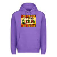 Purple do it for the culture mousepad Premium Hoodie - BarkalooDesign