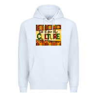 White do it for the culture mousepad Premium Hoodie - BarkalooDesign
