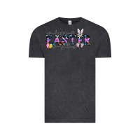 Vintage Black Happy Easter Y'all Vintage Tee - CowhideDigitalArt