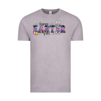 Vintage Zinc Happy Easter Y'all Vintage Tee - CowhideDigitalArt