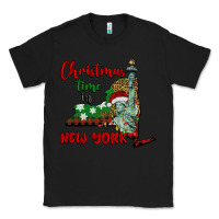 Black christmas time in new york Classic Tee - BarkalooDesign