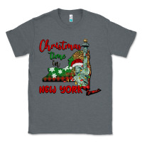 Charcoal Heather christmas time in new york Classic Tee - BarkalooDesign