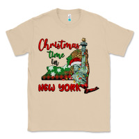 Mushroom christmas time in new york Classic Tee - BarkalooDesign