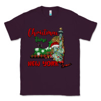 Plum christmas time in new york Classic Tee - BarkalooDesign
