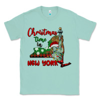 Seafoam christmas time in new york Classic Tee - BarkalooDesign