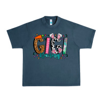 Midnight Navy gigi bunny Urban Heavy Tee - CowhideDigitalArt