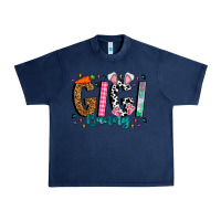 Navy gigi bunny Urban Heavy Tee - CowhideDigitalArt