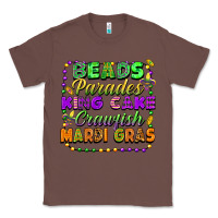 Chestnut Beads parades king cake crawfish Mardi Gras Classic Tee - FaDigitalArtStudio