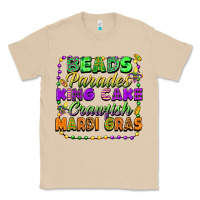 Mushroom Beads parades king cake crawfish Mardi Gras Classic Tee - FaDigitalArtStudio
